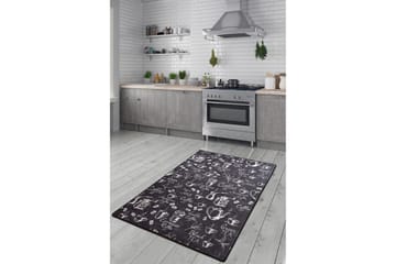Matta Acindino 160x230 cm - Svart/Sammet - Textil & mattor - Matta - Stor matta