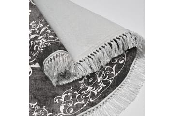 Matta Alanur Home 180 cm Rund - Grå/Vit - Textil & mattor - Matta - Stor matta
