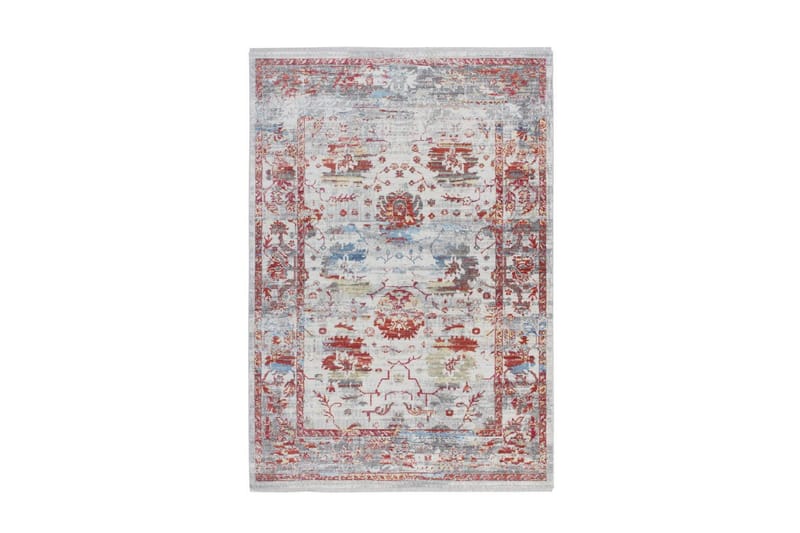 Matta Blooms Lui 120x170 cm Röd/Flerfärgad - D-Sign - Persisk matta - Orientalisk matta - Stor matta