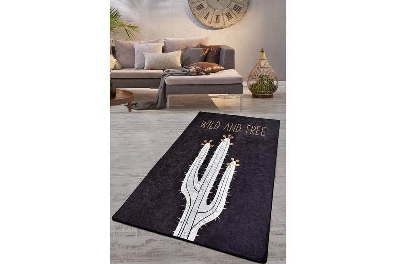Matta Chilai 200x290 cm - Svart/Vit - Textil & mattor - Matta - Stor matta