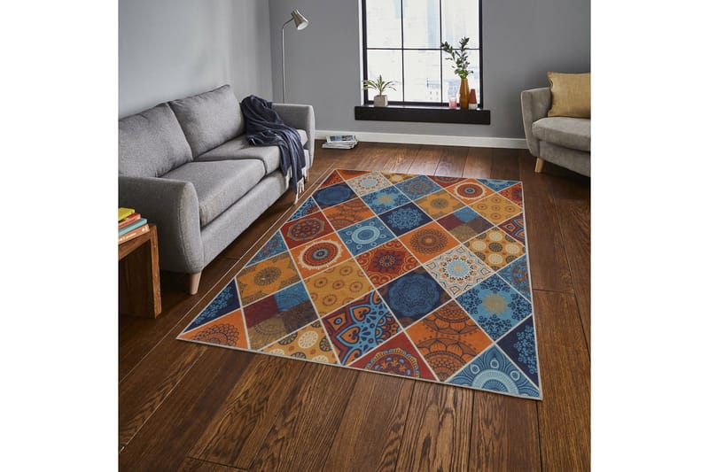 Matta Crosobly 160x230 cm - Flerfärgad - Textil & mattor - Matta - Stor matta