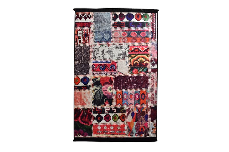 Matta De Colores 160x230 cm - Flerfärgad/Sammet - Textil & mattor - Matta - Stor matta