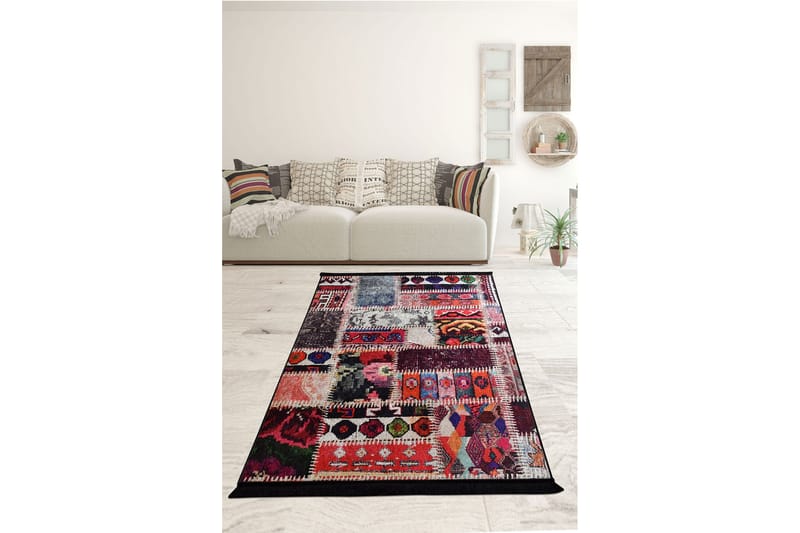 Matta De Colores 160x230 cm - Flerfärgad/Sammet - Textil & mattor - Matta - Stor matta