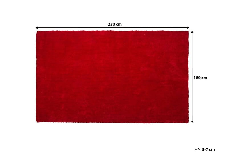Matta Demre 160x230 cm - Röd - Textil & mattor - Matta - Stor matta