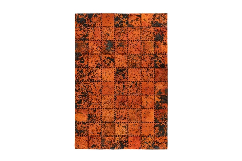 Matta Dulvabier Fohav 120x170 cm Orange/Läder - D-Sign - Stor matta - Matta