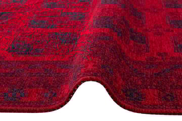 Matta Eko Hali 160x230 cm - Röd/Mörkblå - Textil & mattor - Matta - Modern matta - Friezematta
