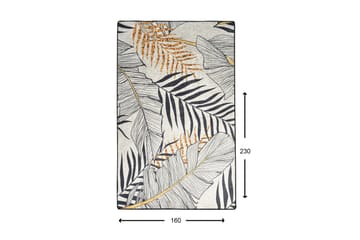 Matta Herbal 160x230 cm - Flerfärgad/Sammet - Textil & mattor - Matta - Stor matta