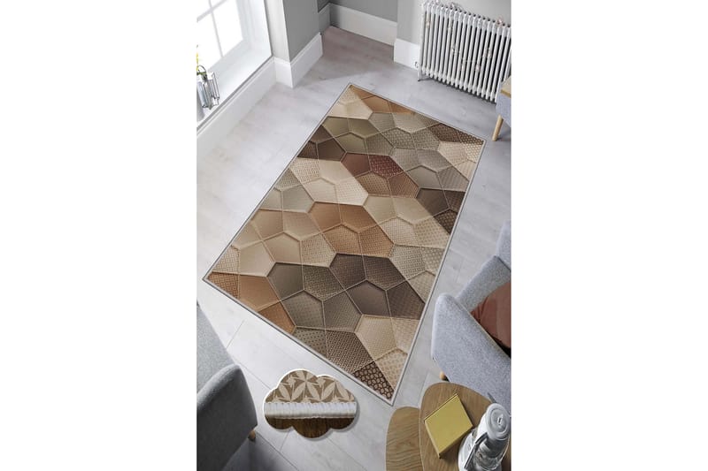 Matta Homefesto 160x230 cm - Multifärgad - Textil & mattor - Matta - Stor matta