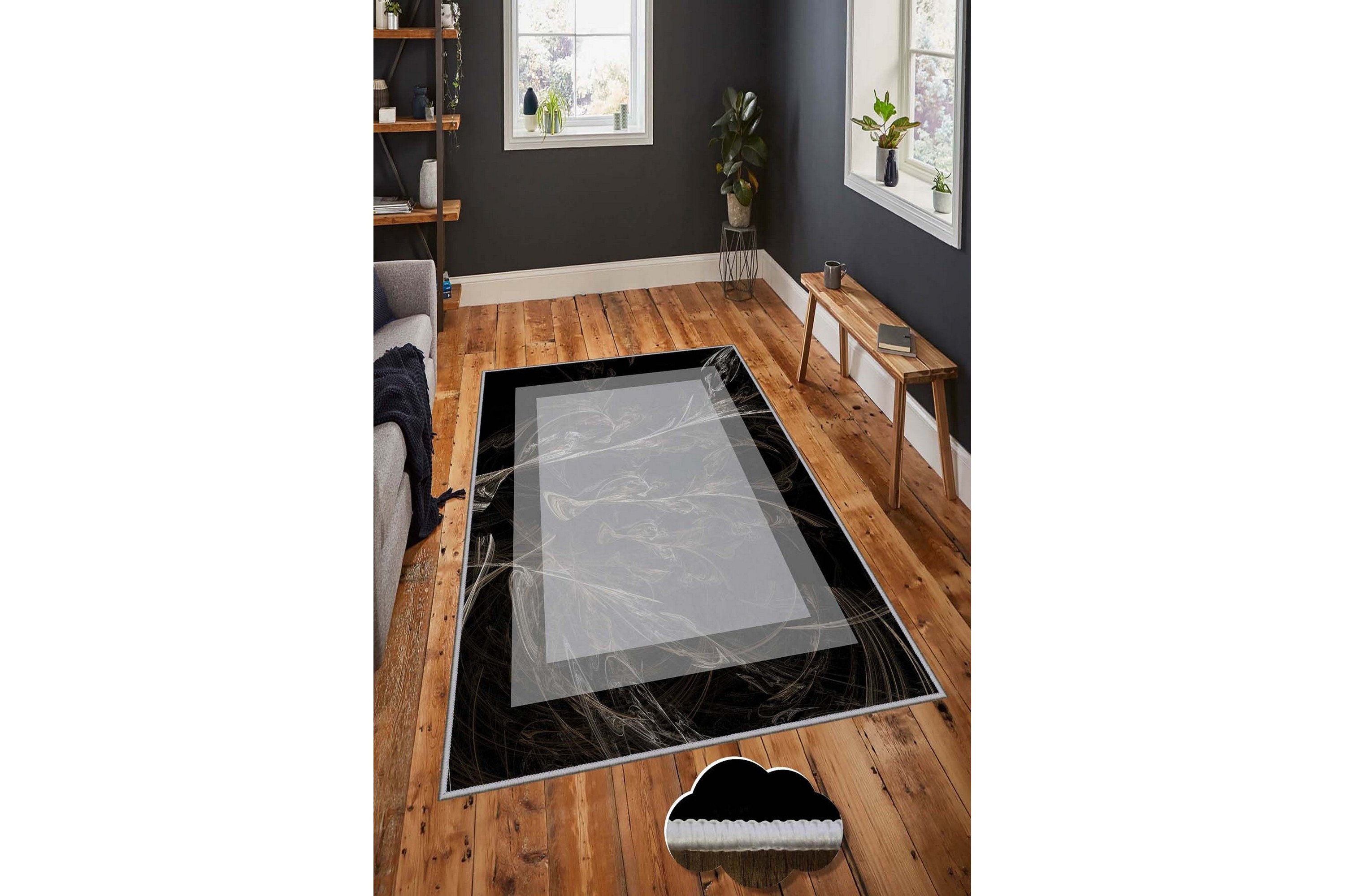 matta homefesto 180x280 cm - multifärgad