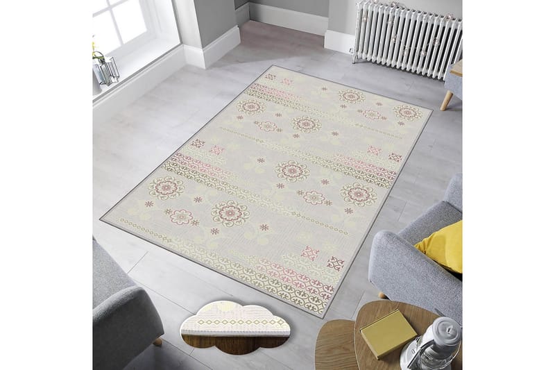 Matta Homefesto 80x120 cm - Multifärgad - Textil & mattor - Matta - Stor matta