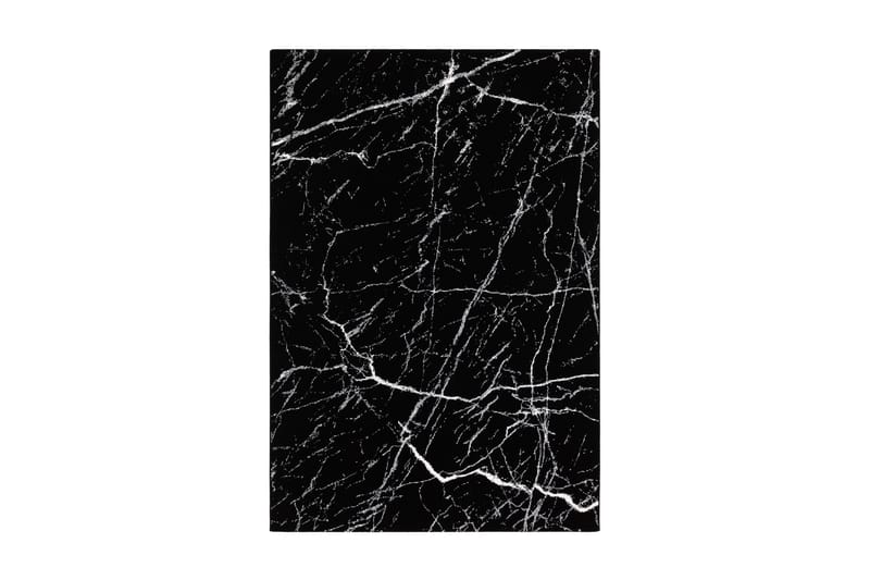 Matta Ink Marble 160x230 cm - Svart - Wiltonmatta - Stor matta - Friezematta