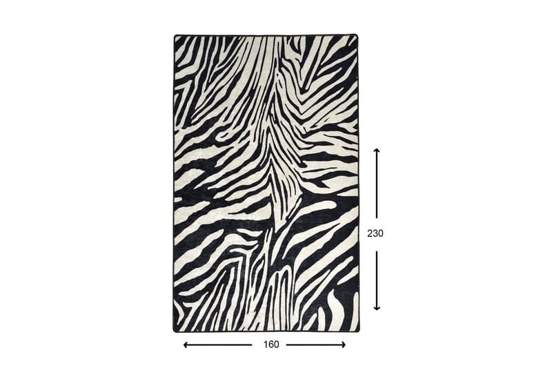 Matta Kanthe 160x230 cm - Flerfärgad/Sammet - Textil & mattor - Matta - Stor matta