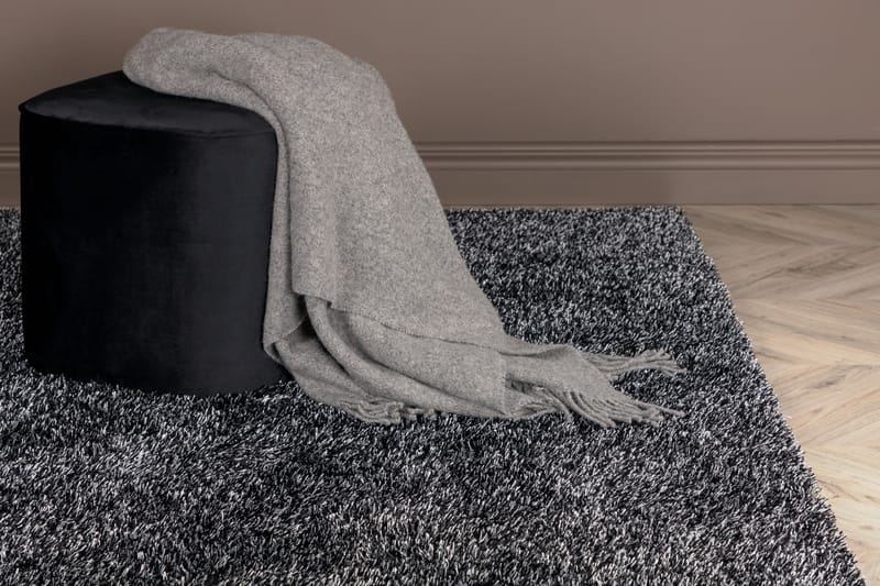 Matta Madison 160x230 cm - Antracitgrå - Ryamatta - Stor matta