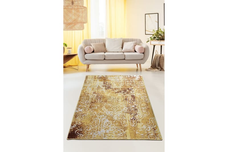 Matta Marcony 160x230 cm - Senap/Sammet - Textil & mattor - Matta - Stor matta