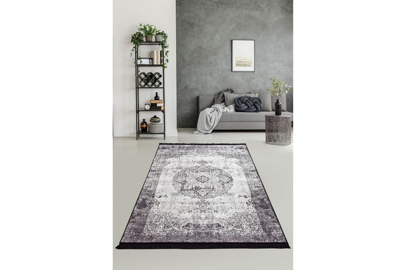 Matta Meddal 160x230 cm - Svart/Sammet - Textil & mattor - Matta - Stor matta