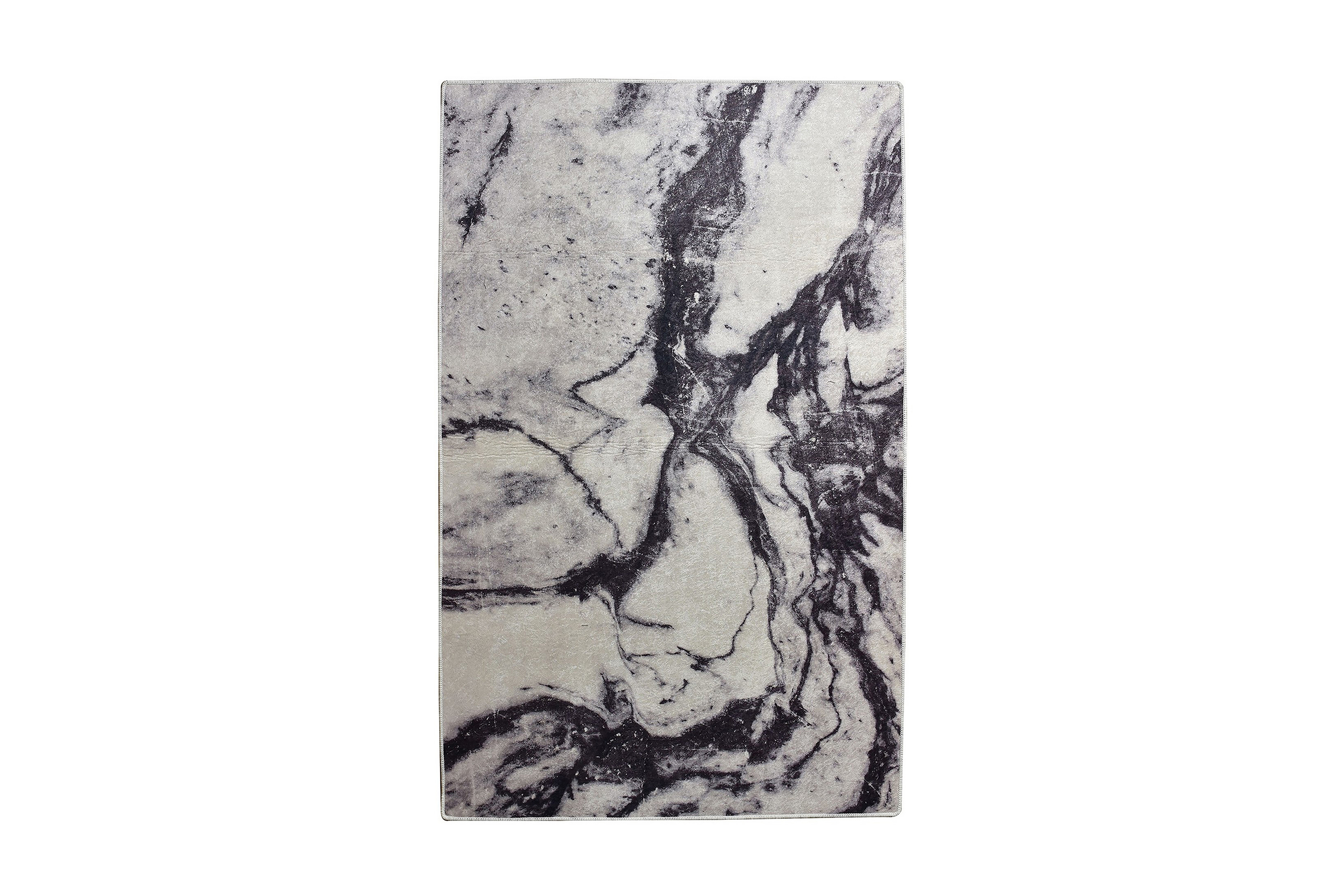 Matta Mermer 160x230 cm Flerfärgad/Sammet