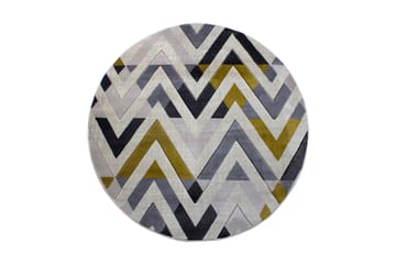 Matta Nyshanthe Rund 160 cm - Flerfärgad - Textil & mattor - Matta