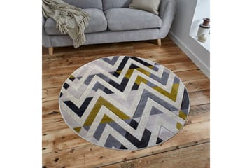 Matta Nyshanthe Rund 160 cm - Flerfärgad - Textil & mattor - Matta