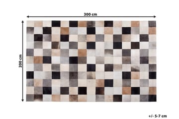 Matta Soke 200x300 cm - Brun/Beige/Grå - Textil & mattor - Matta - Stor matta
