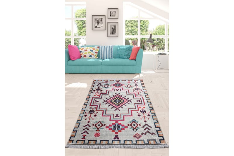 Matta Tappeto 160x230 cm - Flerfärgad/Sammet - Textil & mattor - Matta - Stor matta