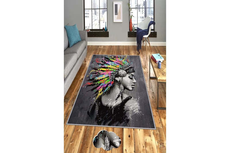 Matta Tenzile 160x230 cm - Flerfärgad - Textil & mattor - Matta - Stor matta