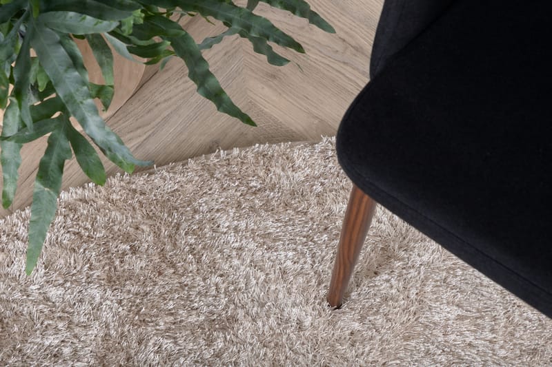 Mattis Matta Rund 200 cm - Beige - Textil & mattor - Matta - Modern matta - Bomullsmatta