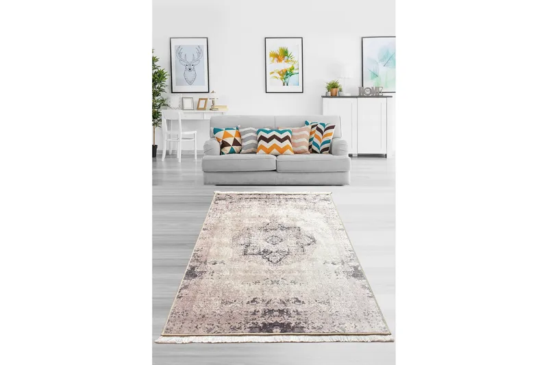 Mehana Matta 160x230 cm - Flerfärgad/Sammet - Textil & mattor - Matta