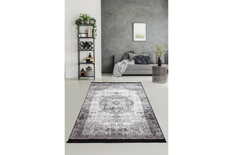 Mehana Matta 160x230 cm - Svart/Sammet - Textil & mattor - Matta