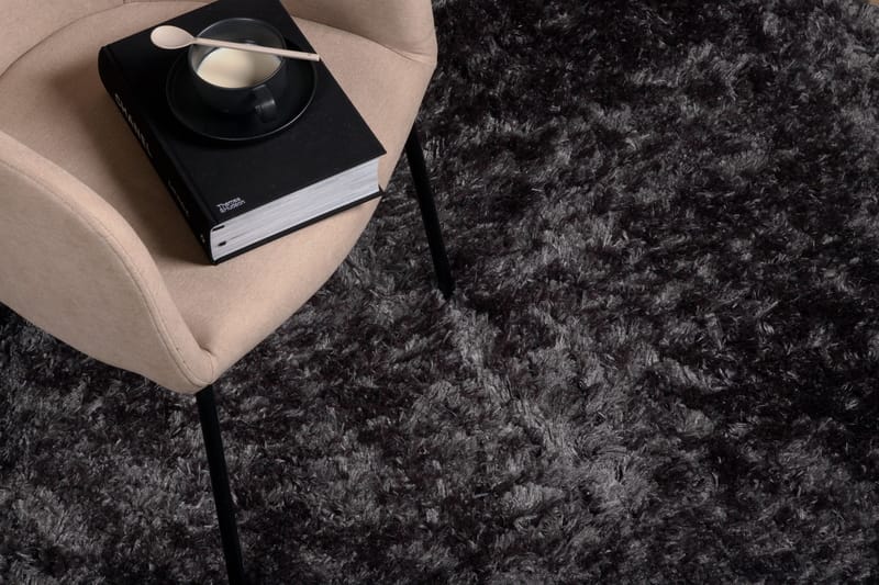 Natta Matta Rund 200 cm - Mörkgrå - Textil & mattor - Matta