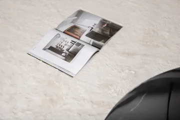 Nina Flatvävd Matta 160x230 cm - Vit - Textil & mattor - Matta - Flatvävd matta