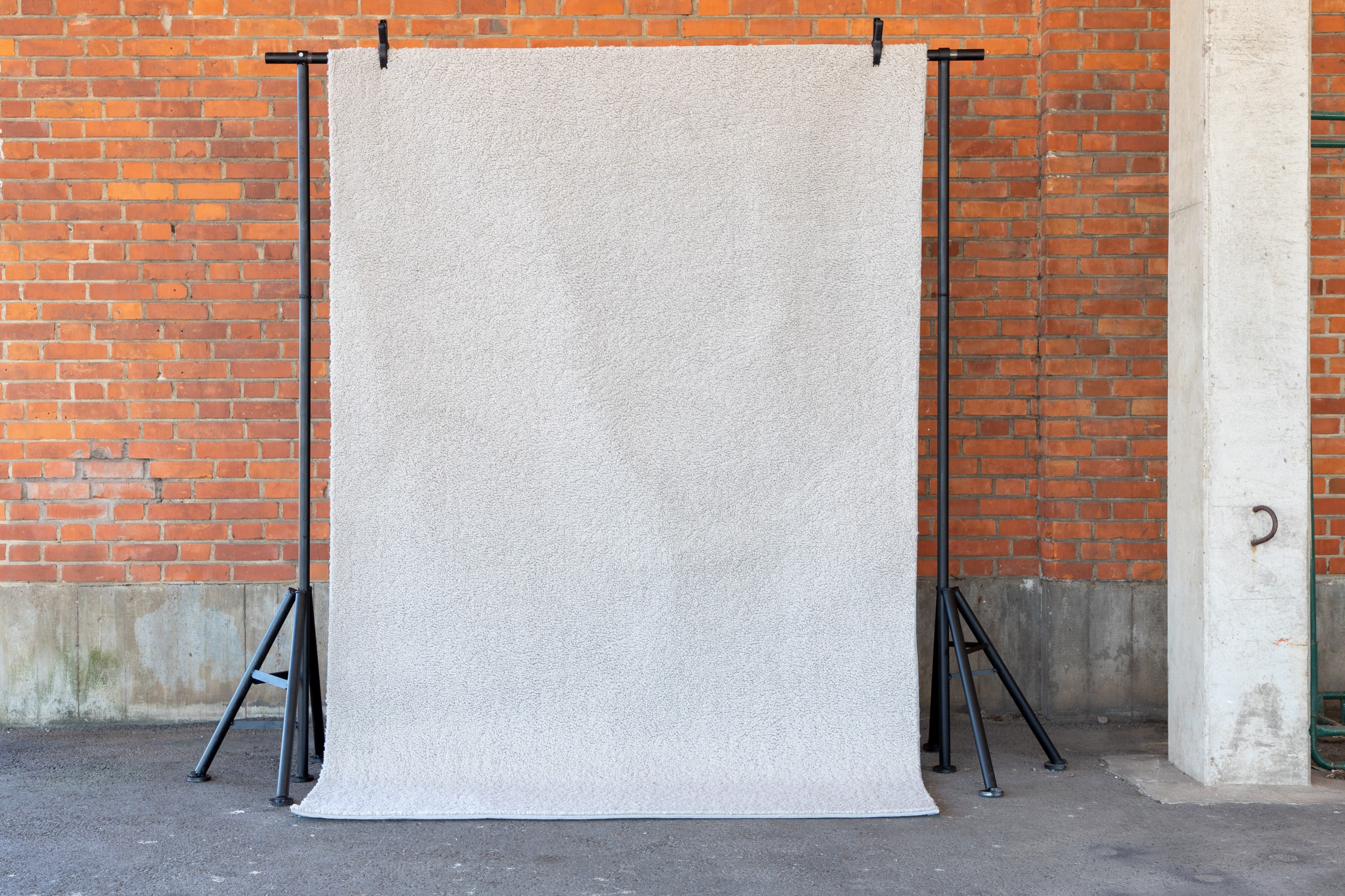 Teddy Ryamatta 200x300 cm Grå