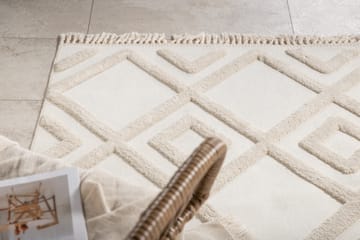 Towa Wiltonmatta 160x230 cm - Vit - Textil & mattor - Matta - Modern matta - Wiltonmatta