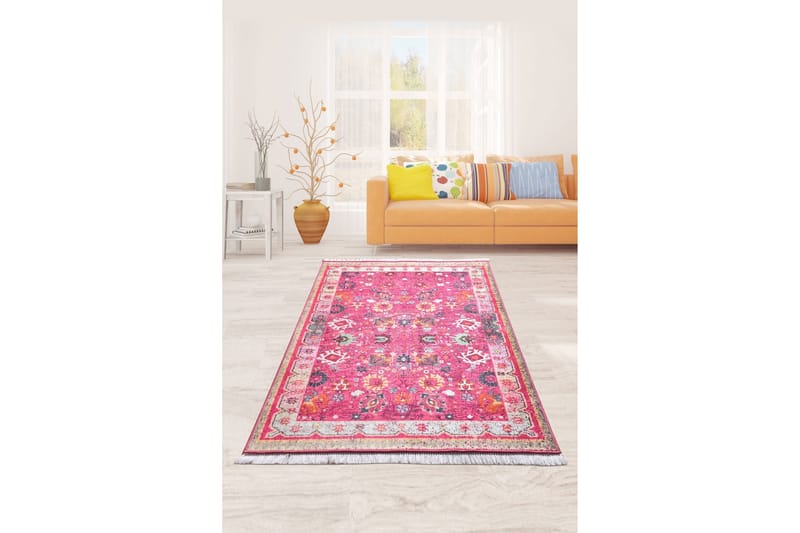 Terugblik Matta 160x230 cm - Flerfärgad/Sammet - Textil & mattor - Matta