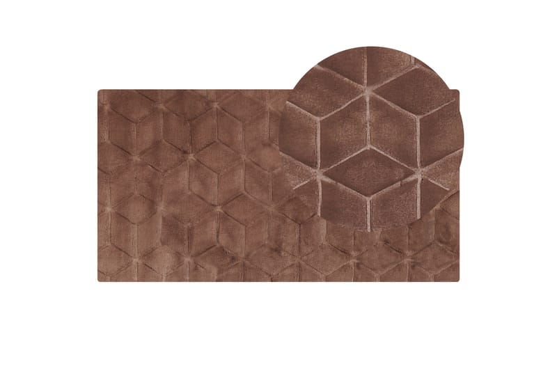 Thatta Skinnmatta 80x150 cm - Brun - Textil & mattor - Matta - Små mattor