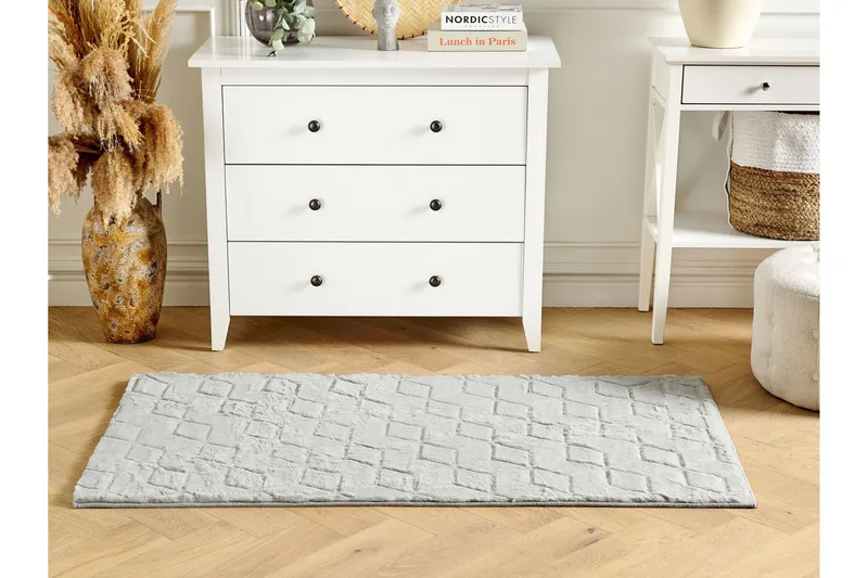 Thatta Skinnmatta 80x150 cm - Grå - Textil & mattor - Matta - Små mattor