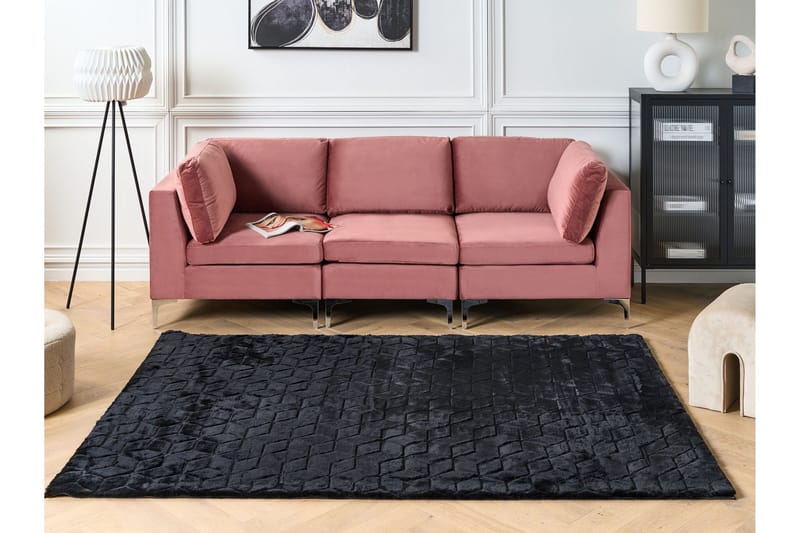 Thatta Skinnmatta 80x150 cm - Svart - Textil & mattor - Matta - Små mattor