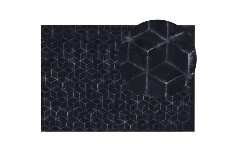 Thatta Skinnmatta 80x150 cm - Svart - Textil & mattor - Matta - Små mattor