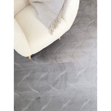 Tvättbar Matta Castello Wave - Grå - Textil & mattor - Matta - Flatvävd matta