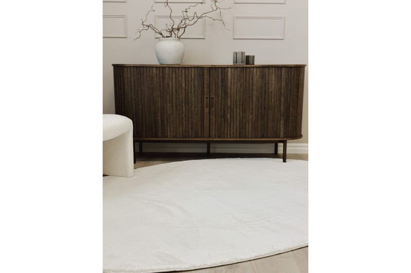 Tvättbar Matta Soft Shape - 160x230 cm, Vit - Textil & mattor - Matta - Flatvävd matta