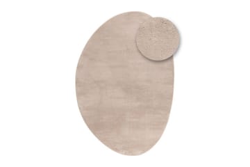 Tvättbar Matta Soft Shape - 200x290 cm, Greige - Textil & mattor - Matta - Flatvävd matta