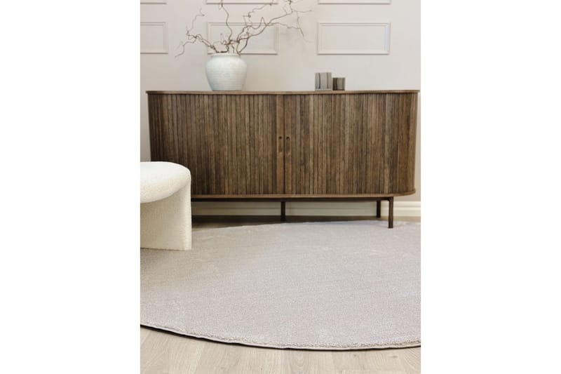 Tvättbar Matta Soft Shape - 200x290 cm, Melerad Linne - Textil & mattor - Matta - Flatvävd matta