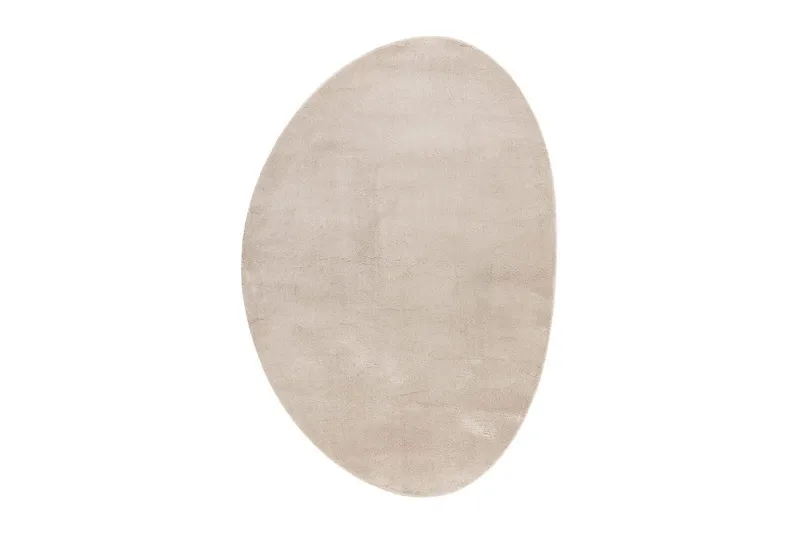 Tvättbar Matta Soft Shape, 200x290 cm, Melerad Linne