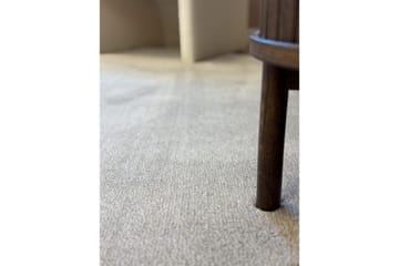 Tvättbar Matta Soft Shape - 200x290 cm, Melerad Linne - Textil & mattor - Matta - Flatvävd matta