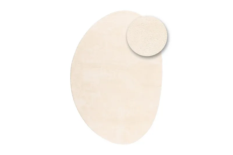 Tvättbar Matta Soft Shape - 200x290 cm, Natur - Textil & mattor - Matta - Flatvävd matta