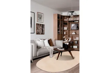 Tvättbar Matta Soft Shape - 200x290 cm, Natur - Textil & mattor - Matta - Flatvävd matta