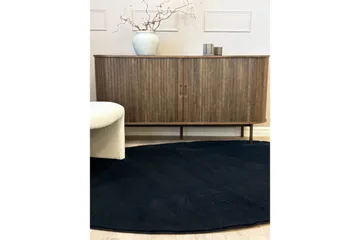 Tvättbar Matta Soft Shape - 200x290 cm, Svart - Textil & mattor - Matta - Flatvävd matta