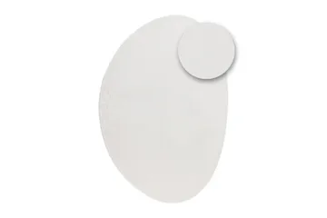 Tvättbar Matta Soft Shape - 200x290 cm, Vit - Textil & mattor - Matta - Flatvävd matta