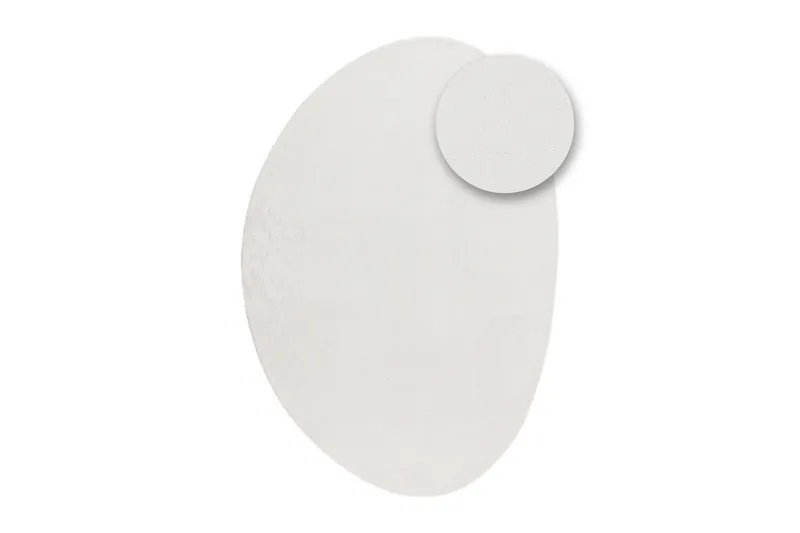 Tvättbar Matta Soft Shape - 200x290 cm, Vit - Textil & mattor - Matta - Flatvävd matta