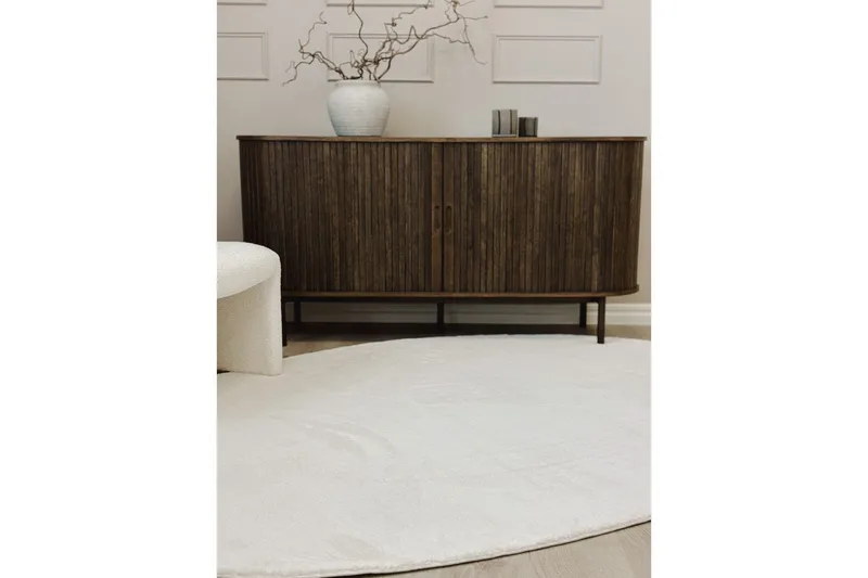 Tvättbar Matta Soft Shape - 200x290 cm, Vit - Textil & mattor - Matta - Flatvävd matta