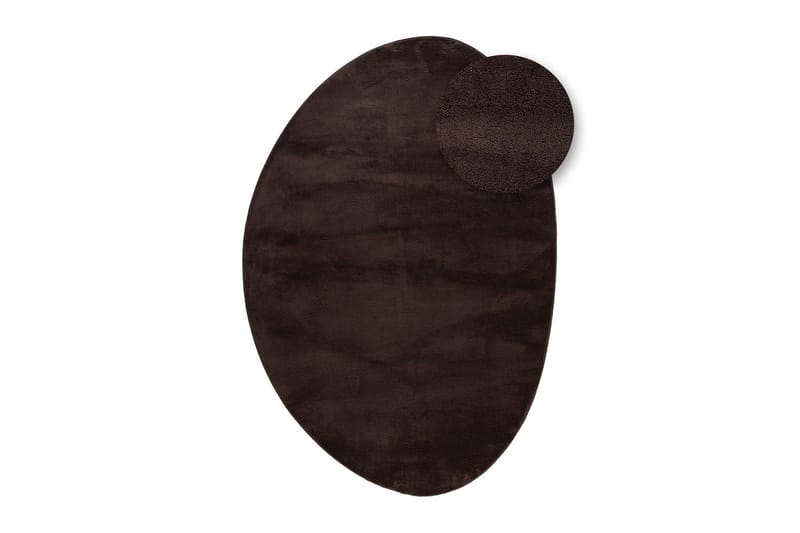 Tvättbar Matta Soft Shape - 240x340 cm, Choklad - Textil & mattor - Matta - Flatvävd matta